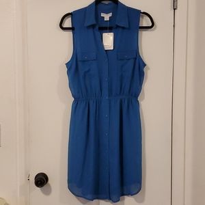 Blue Sheer COTTON ON Dress